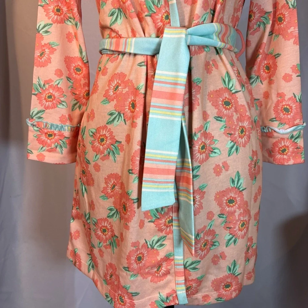 Matilda Jane Dream Chasers Winding Down Hooded Robe Cottagecore Size L (12-14)